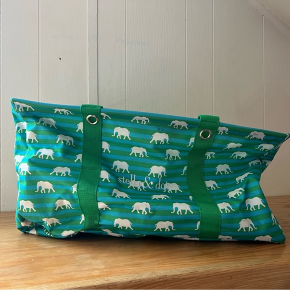 Retired Stella & Dot Big Handbag Tote Bag EUC - Picture 2 of 12